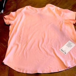 Lululemon NWT 18 love crew pink mist top t shirt